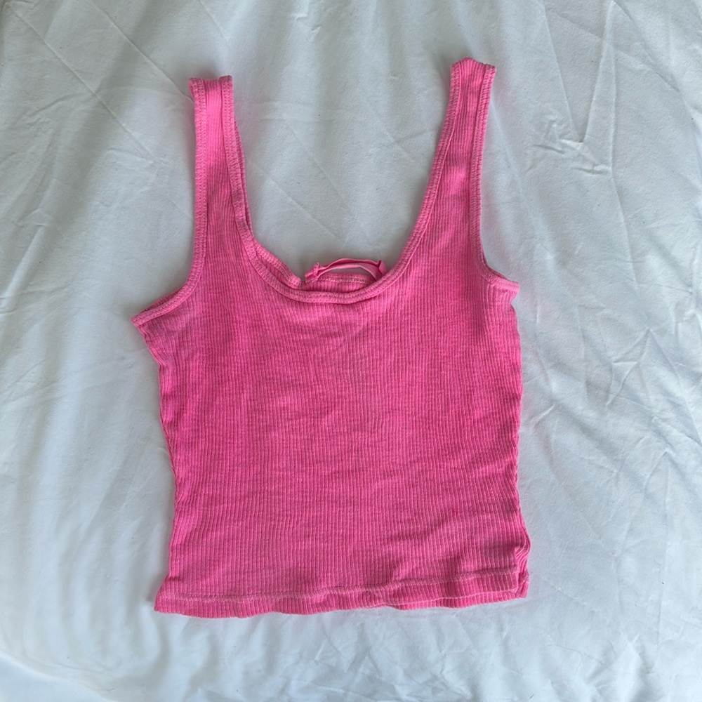 Emma & Sam (LF) neon pink tank